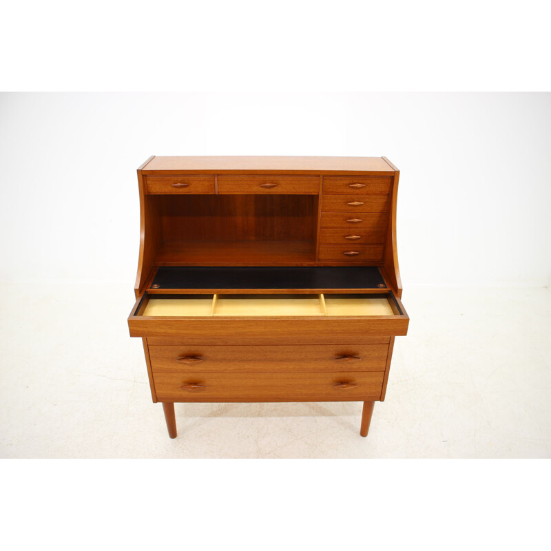 Vintage Danish secretaire in teak