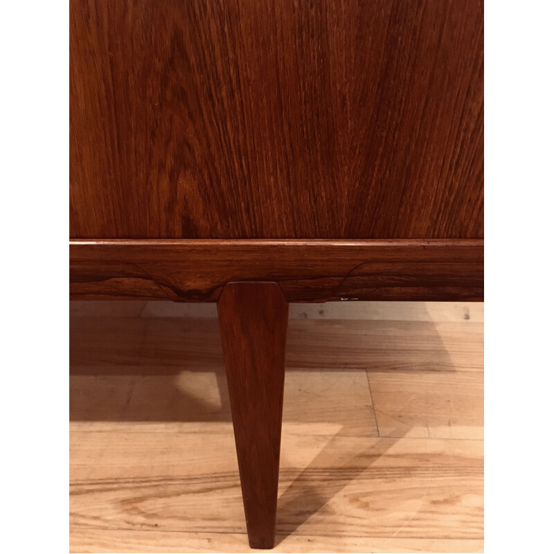 Vintage rosewood sideboard by Henry Rosengren Hansen for Brande Mobelindustri, Denmark, 1960s