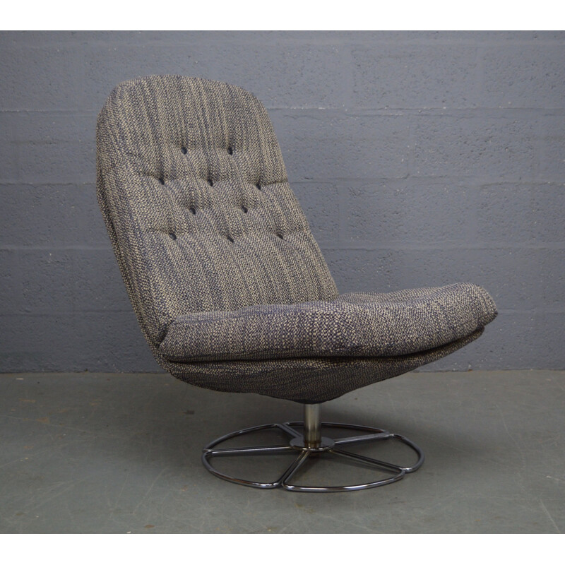 Ensemble de 2 fauteuils pivotants vintage par Bruno Mathsson, 1960