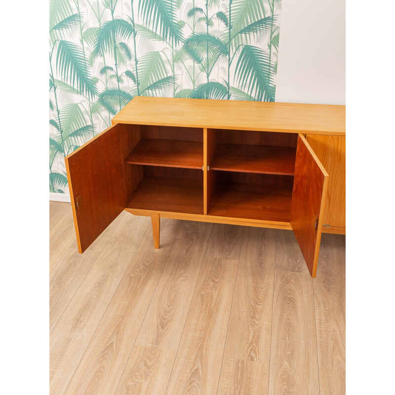 Vintage sideboard in formica and wood, Germany, 1950s