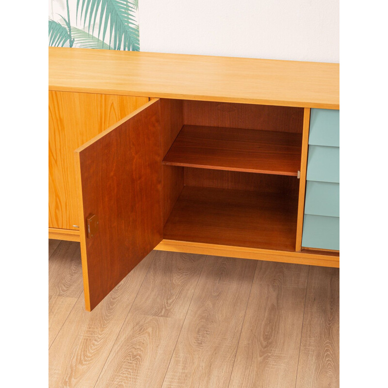 Vintage sideboard in formica and wood, Germany, 1950s