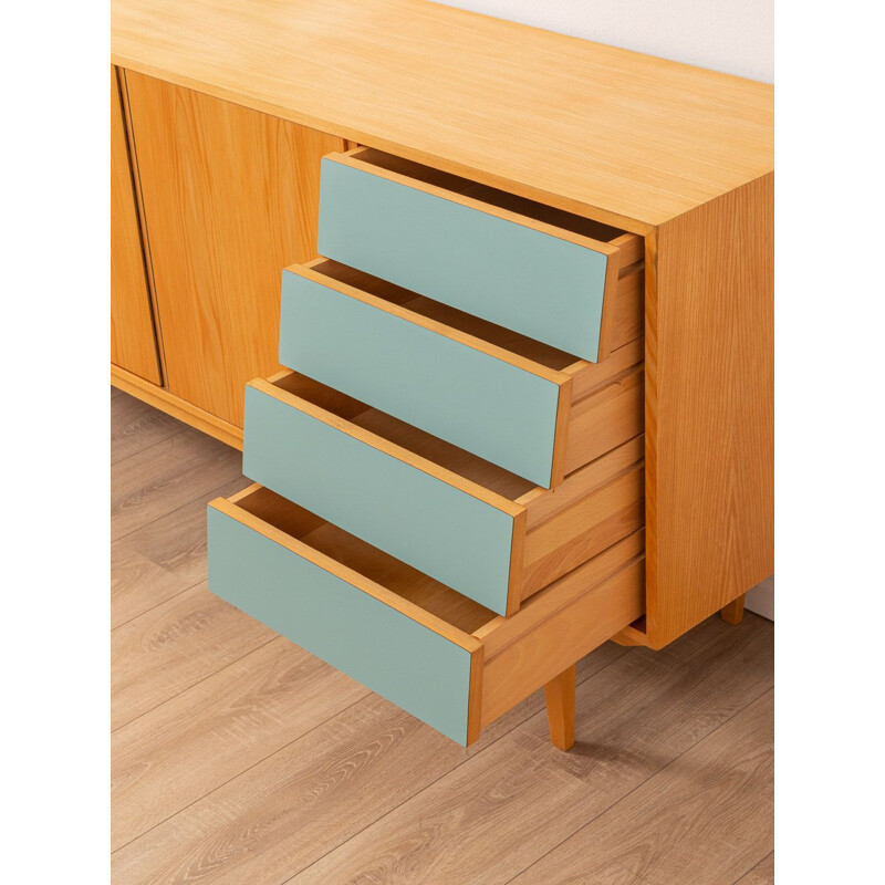 Vintage sideboard in formica and wood, Germany, 1950s