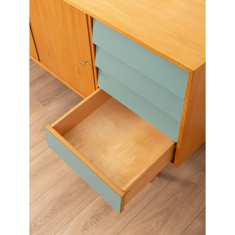 Vintage sideboard in formica and wood, Germany, 1950s