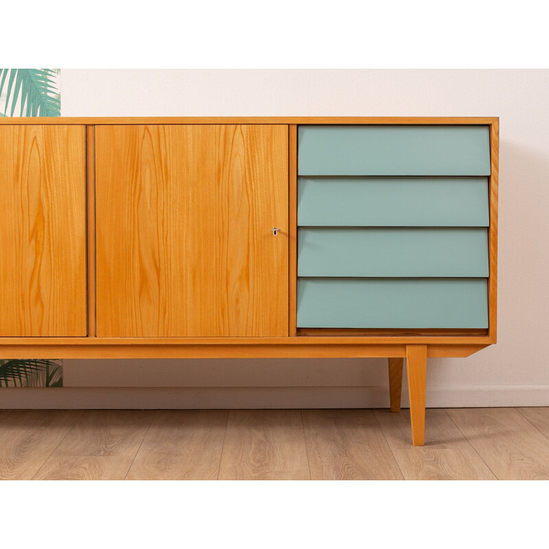 Vintage sideboard in formica and wood, Germany, 1950s