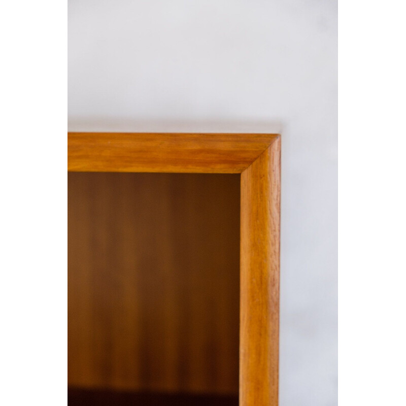 Vintage teak bookcase by WK Möbel, Germany, 1960s