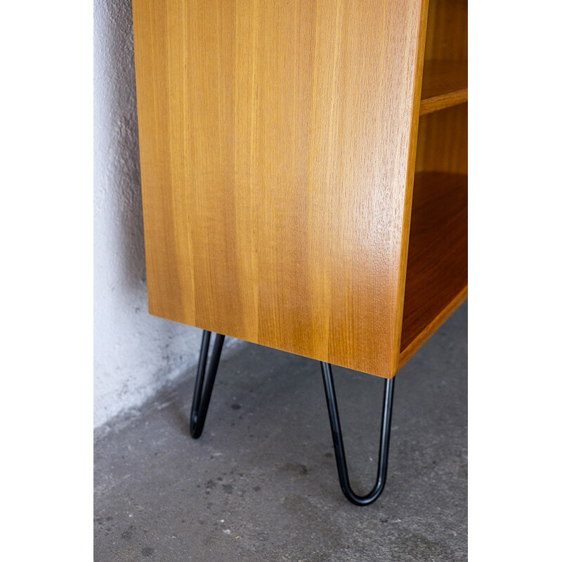 Vintage teak bookcase by WK Möbel, Germany, 1960s