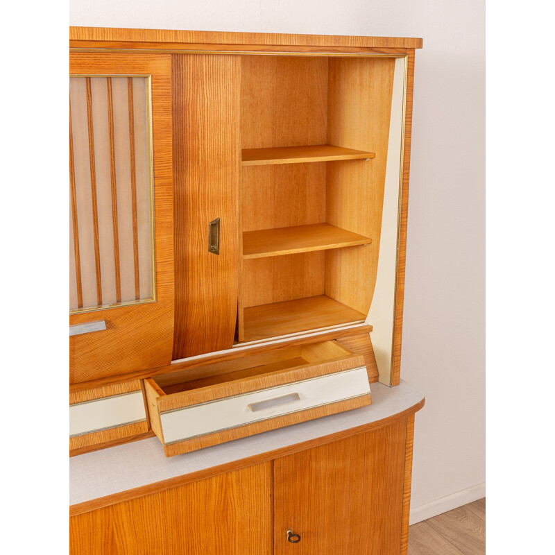 Armoire de cuisine vintage en bois, Allemagne, 1950