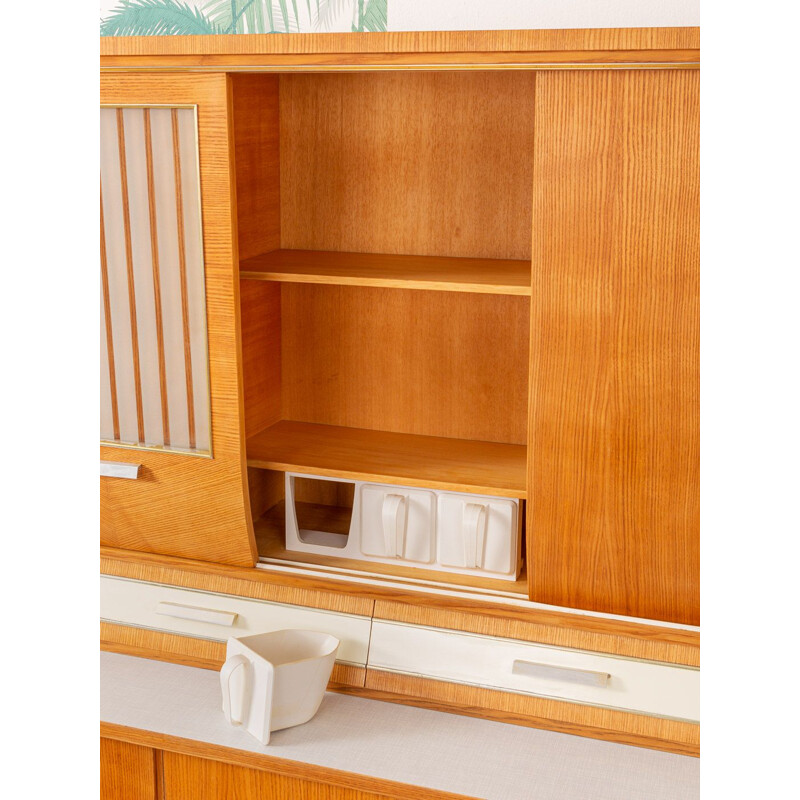 Vintage wooden kitchen cabinet, Germany, 1950s