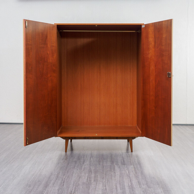 Vintage Closet in walnut and ashwood, 1950s