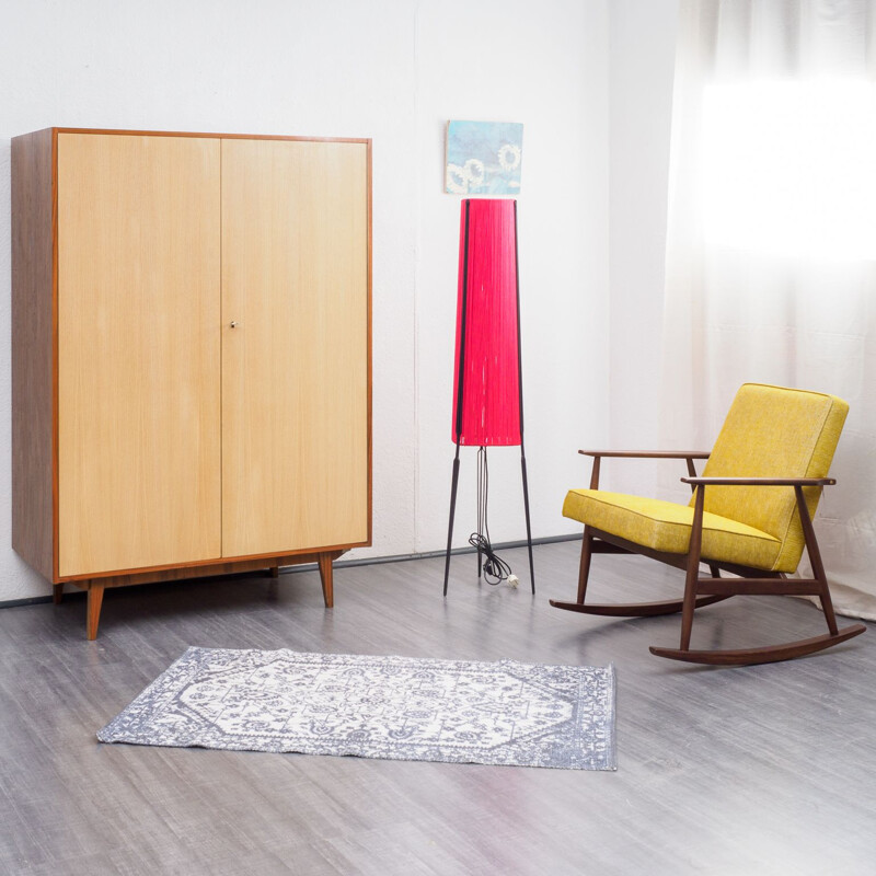 Vintage Closet in walnut and ashwood, 1950s