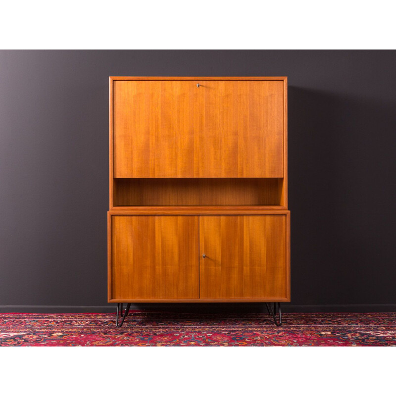 Vintage Secretary desk in teak by WK Möbel 1960s