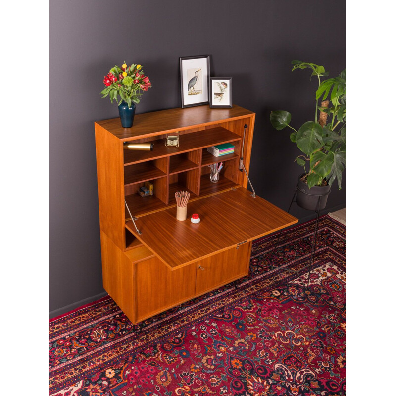 Vintage Secretary desk in teak by WK Möbel 1960s