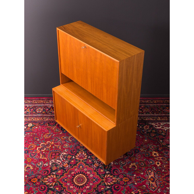 Vintage Secretary desk in teak by WK Möbel 1960s