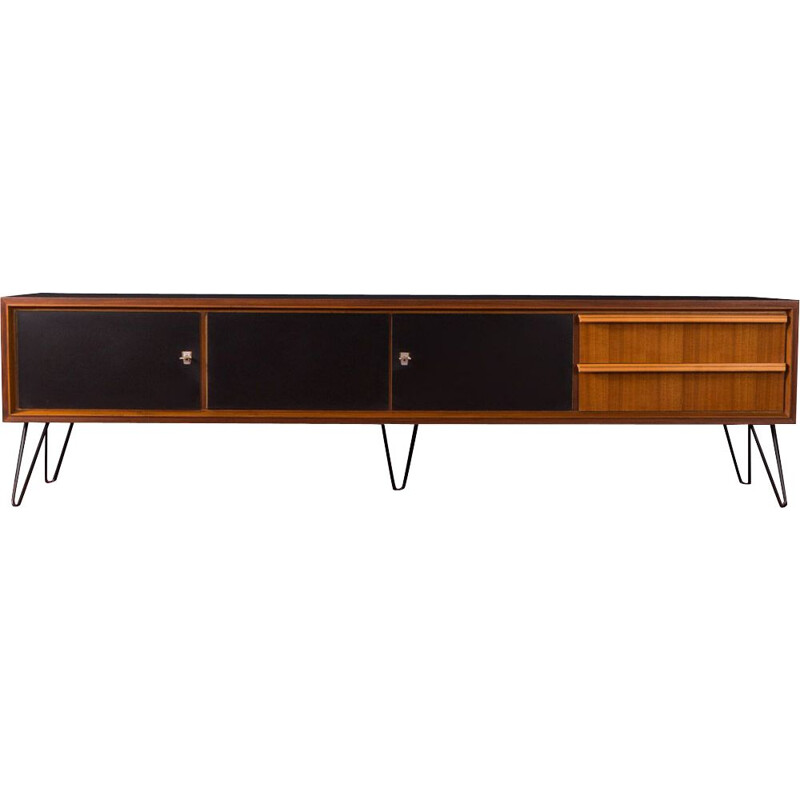 Walnut vintage sideboard, Germany, 1950s