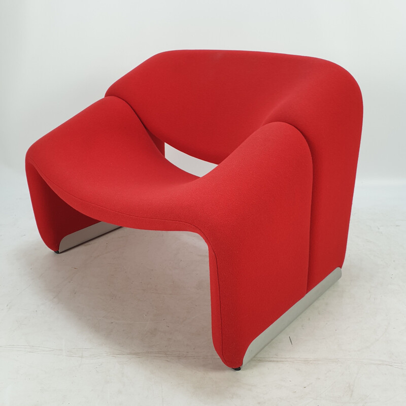 Vintage Groovy Chair F598 by Pierre Paulin for Artifort, 1980s