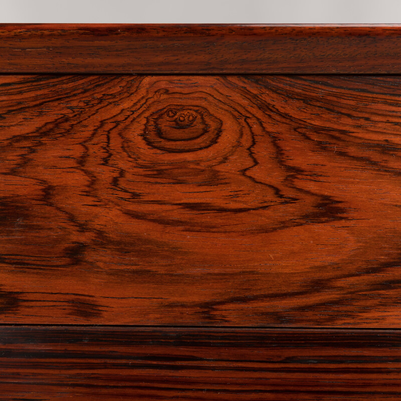 Vintage chest of drawers in rosewood by E. Brouer for Brouer Møbelfabrik, 1960s