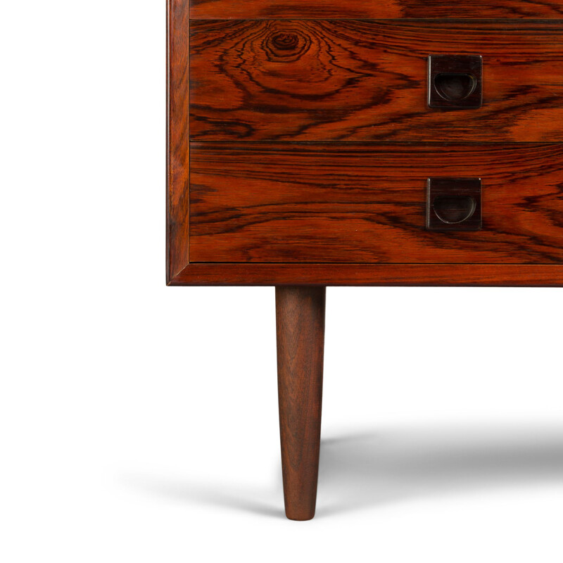Vintage chest of drawers in rosewood by E. Brouer for Brouer Møbelfabrik, 1960s