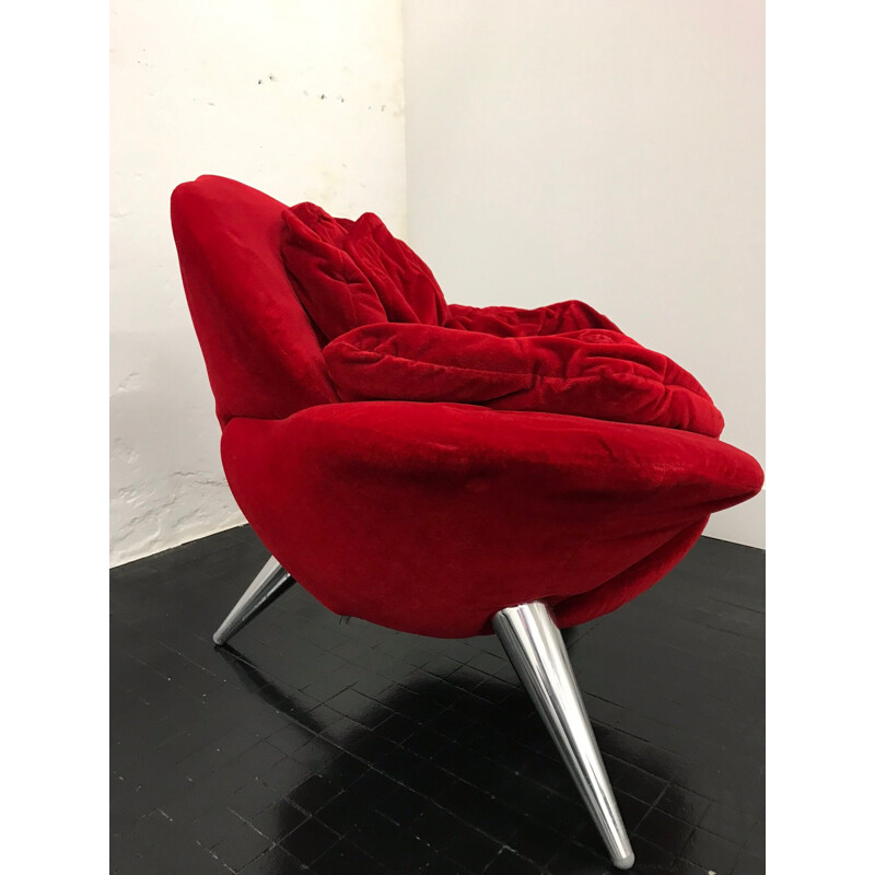 Fauteuil vintage "rose chair" par Masanori Umeda pour Edra, Japon, 1990