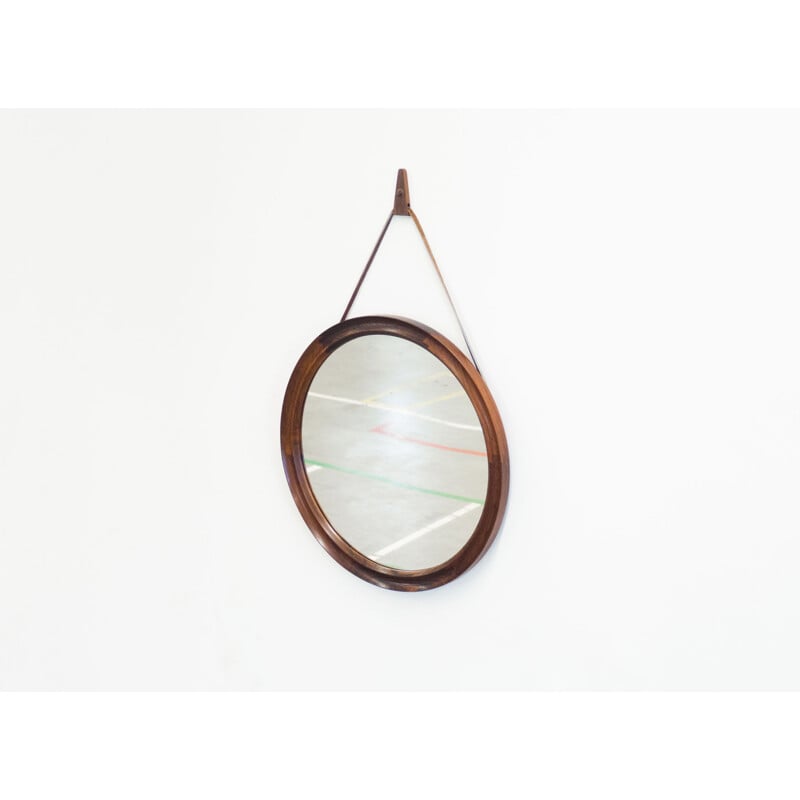 Vintage Pedersen & Hansen rosewood mirror