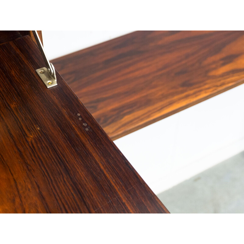 Vintage rosewood wall unit by Kai Kristiansen for Feldballes Møbelfabrik  