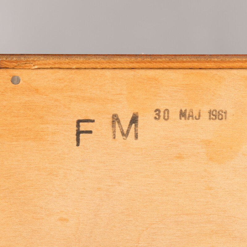 Vintage chest of drawers by Kai Kristiansen for FM Mobler, 1961