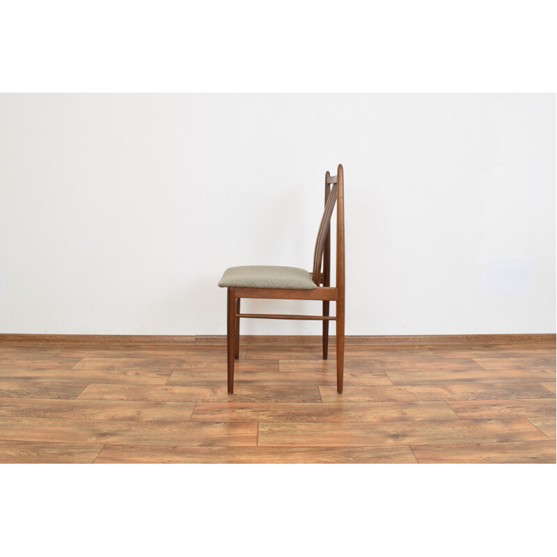 Set of 6 vintage teak dinning chairs, 1960s