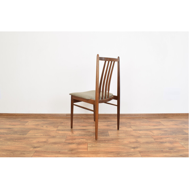 Set of 6 vintage teak dinning chairs, 1960s