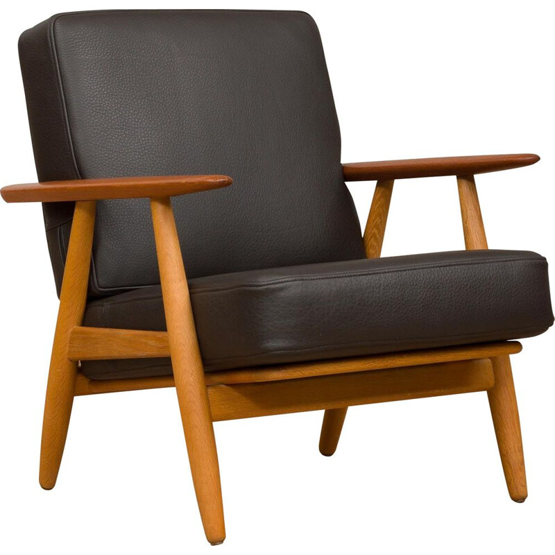 Vintage "GE 240" armchair by Hans Wegner for Getama, 1955