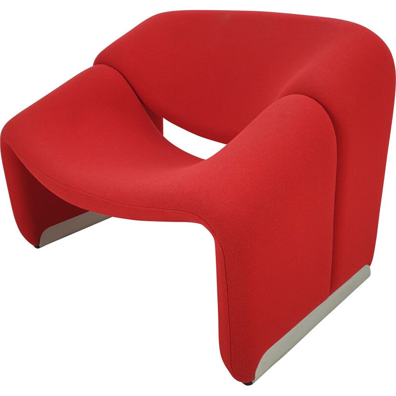 Vintage Groovy Chair F598 by Pierre Paulin for Artifort, 1980s