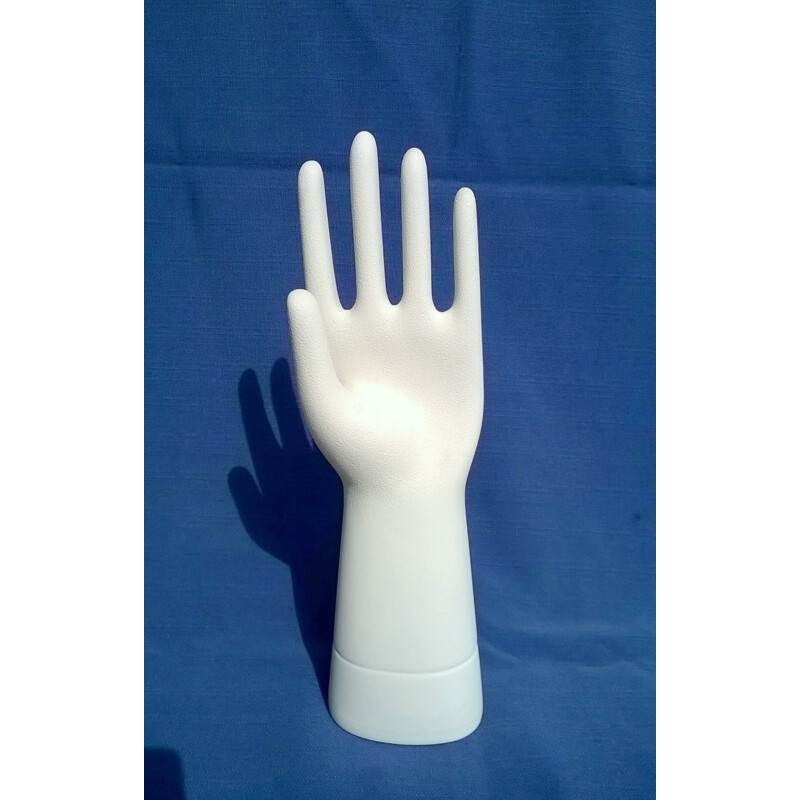 Vintage white ceramic hand Gio Ponti for Richard Ginori, 1950s