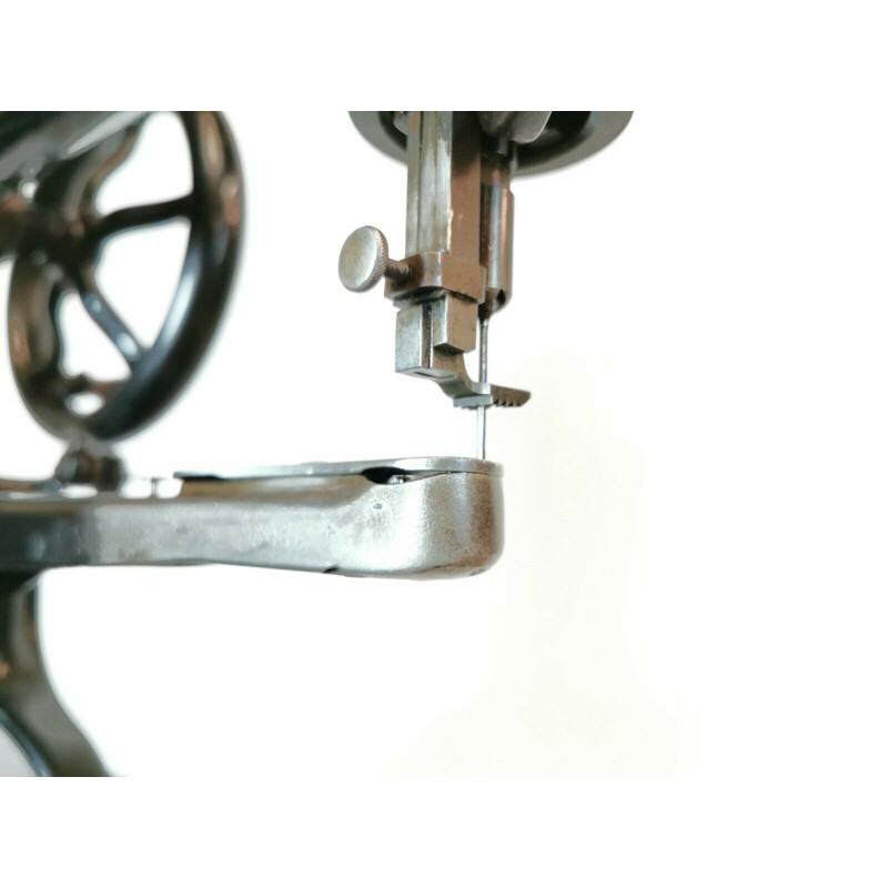 Ornate Singer Cobbler Sewing Machine on a Treadle Stand, Scottland