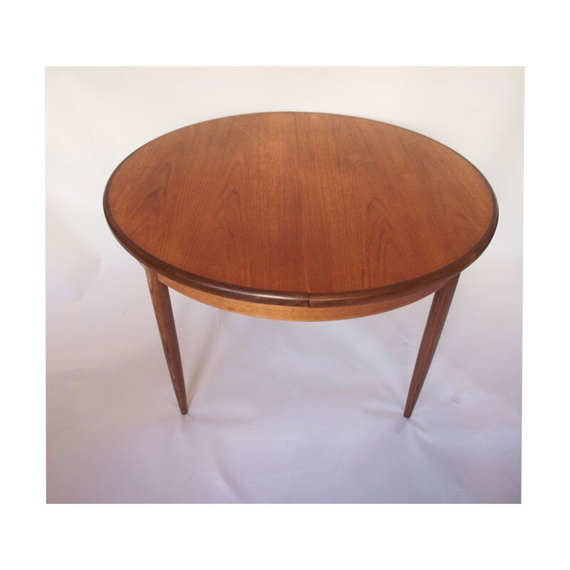 Vintage Scandinavian dining table in Teak by Gplan, 1960s