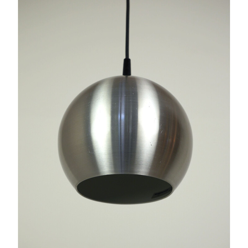Vintage hanging Lamp in aluminum from Erco, Germany, 1970s