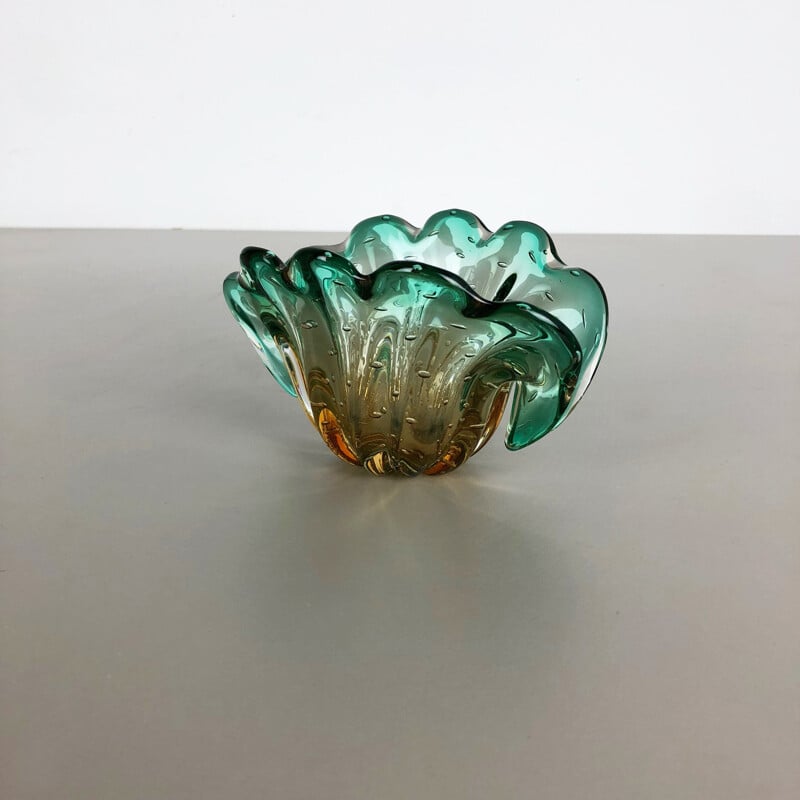 Vintage Murano glass bowl, 1970