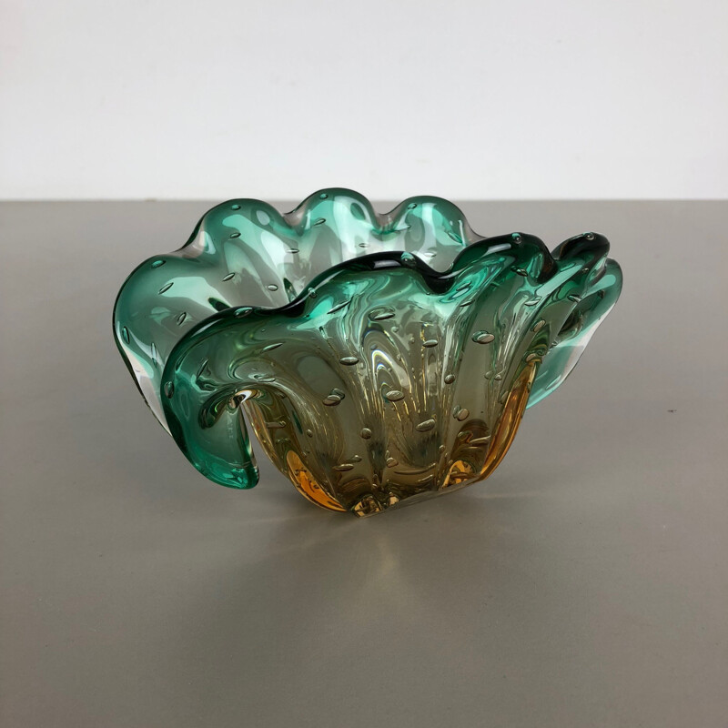 Vintage Murano glass bowl, 1970