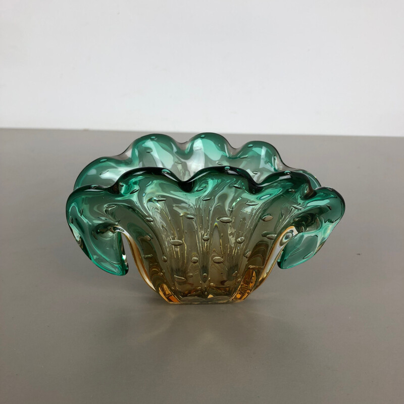 Vintage Murano glass bowl, 1970