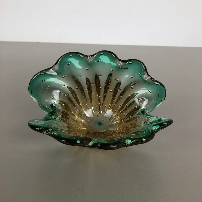 Vintage Murano glass bowl, 1970