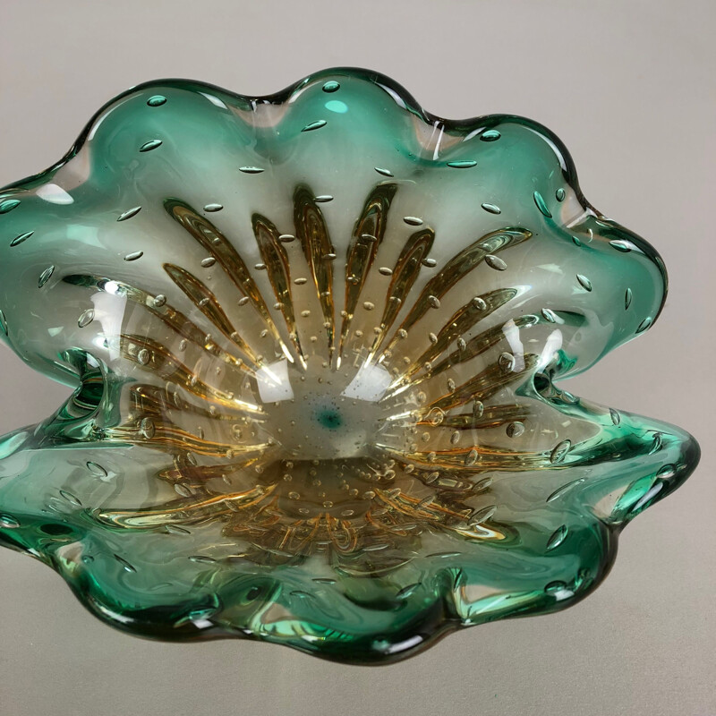 Bol vintage en verre de Murano, 1970