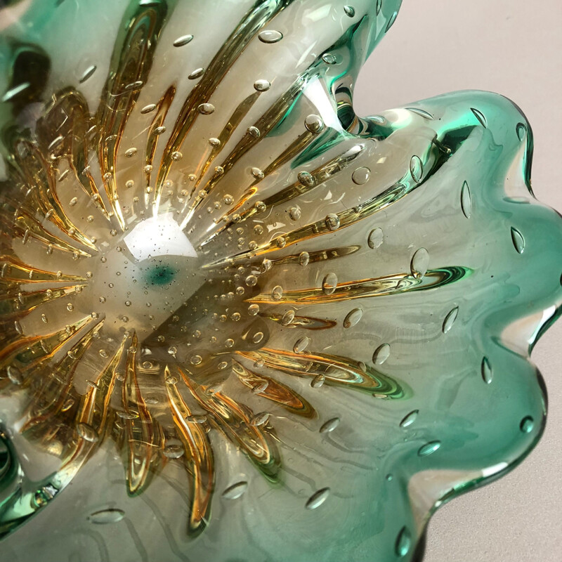 Vintage Murano glass bowl, 1970