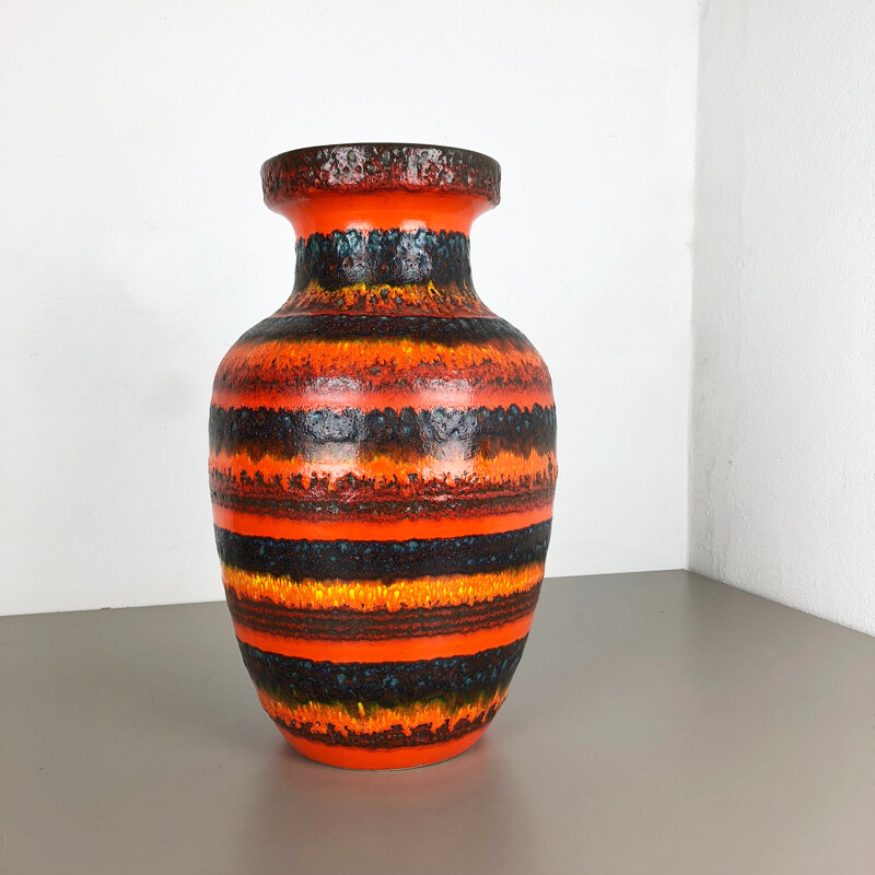 Vaso vintage di Scheurich, Germania 1970