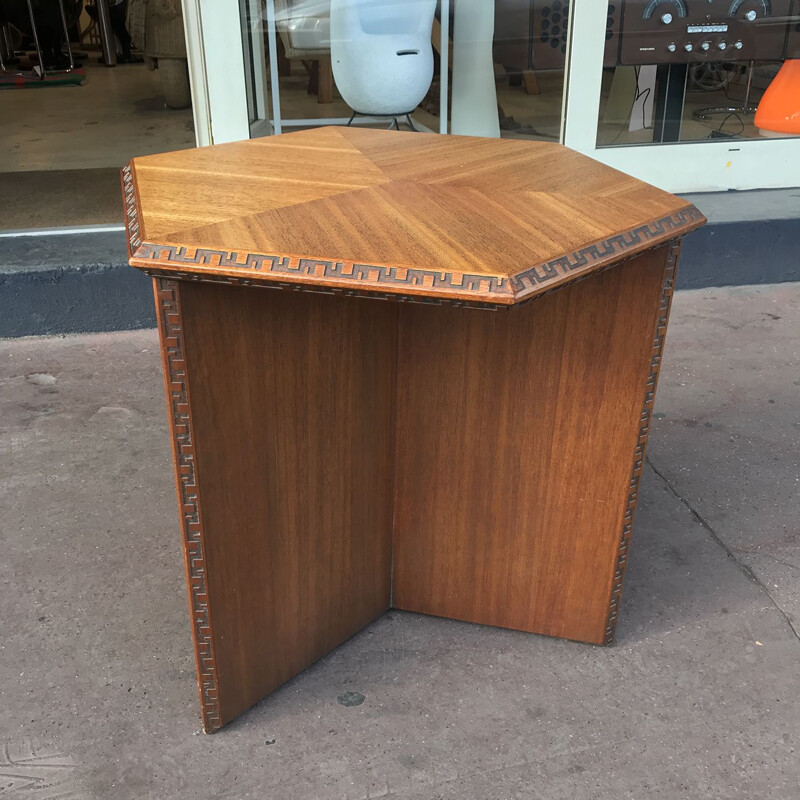 Table d’appoint vintage par Frank Lloyd wright, 1950