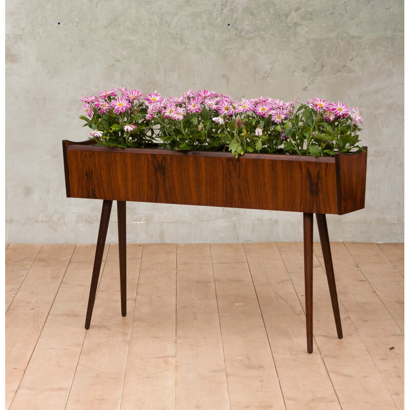 Vintage Danish rosewood planter