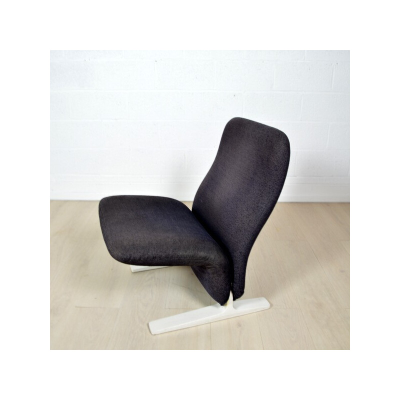 Fauteuil concorde Artifort en tissu et aluminium, Pierre PAULIN - 1960