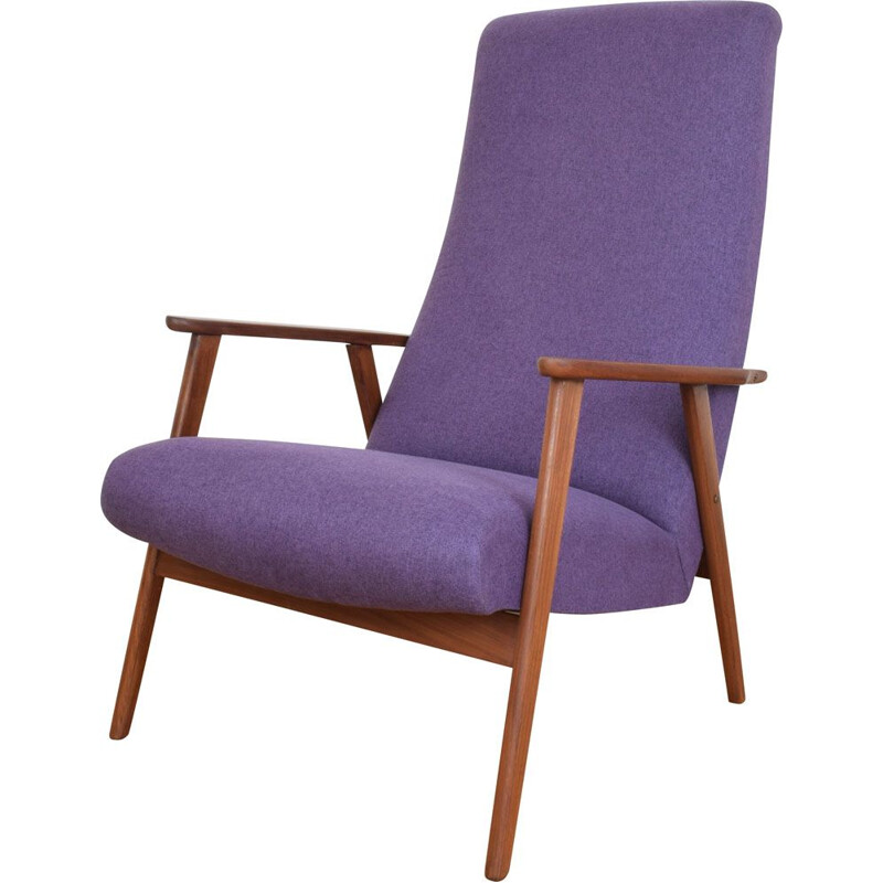 Vintage Danish teak armchair, 1960s