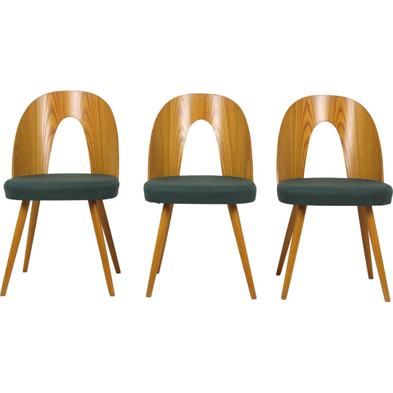 Vintage set of 3 Dining Chairs by Antonin Suman for Mier, 1966