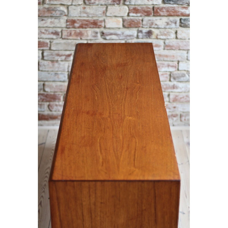 Vintage teak sideboard, scandinavian design by Sven Andersen, Norway, 1950s