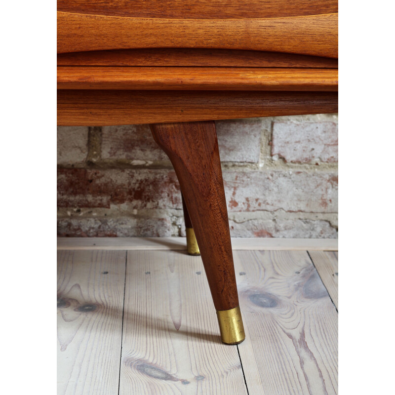 Vintage teak sideboard, scandinavian design by Sven Andersen, Norway, 1950s