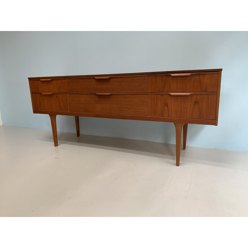 Teak vintage sideboard by Frank Guille, 1960s