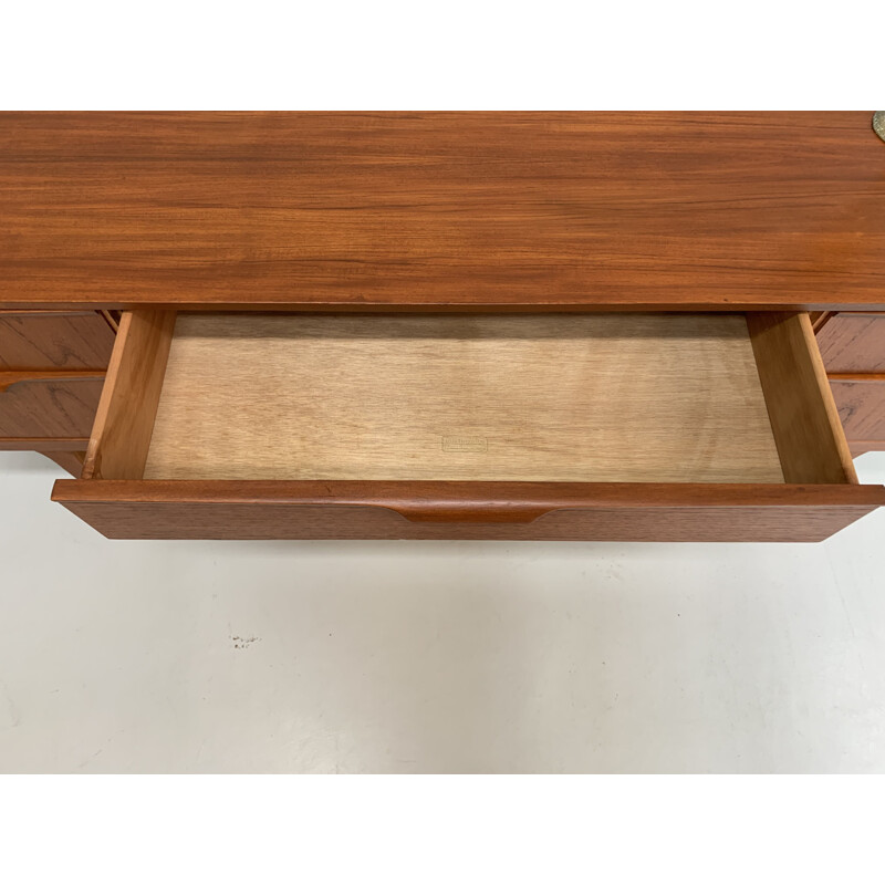 Teak vintage sideboard by Frank Guille, 1960s