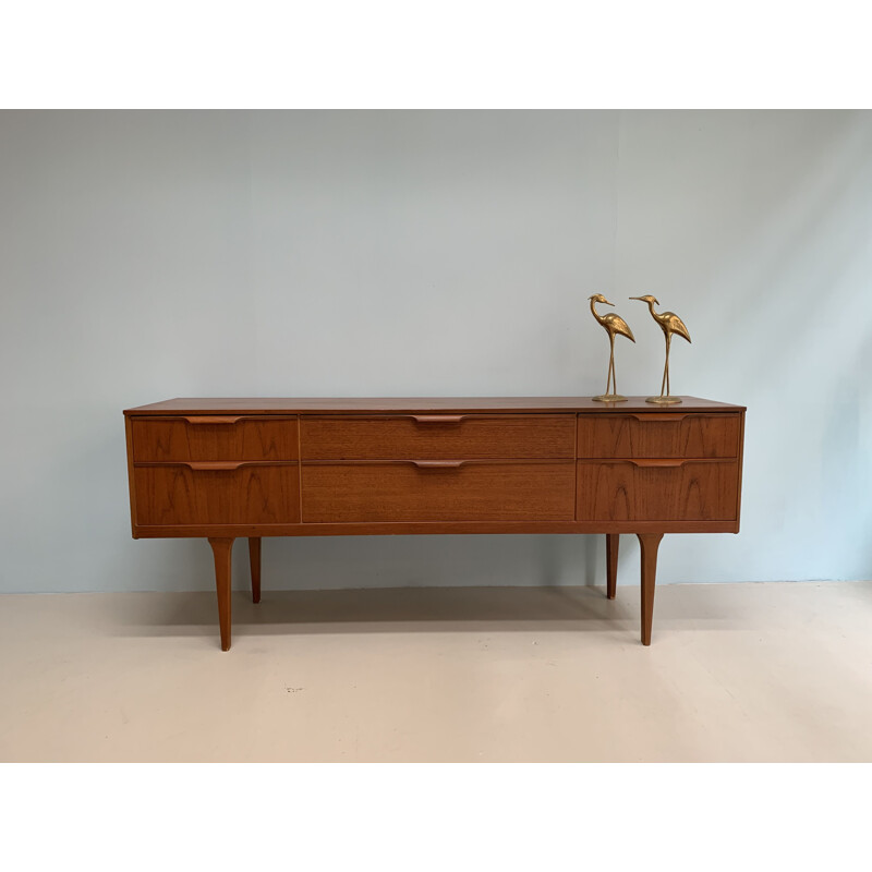 Teak vintage sideboard by Frank Guille, 1960s